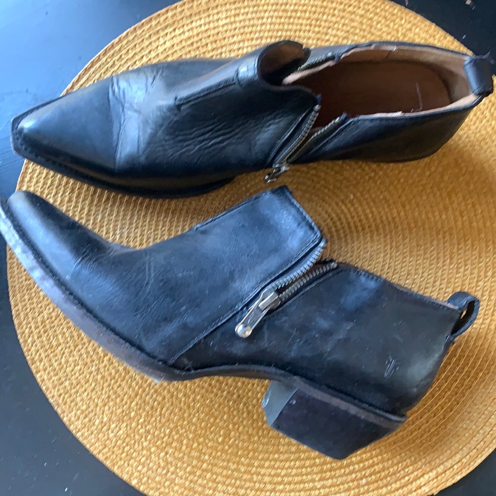 Leather shoes